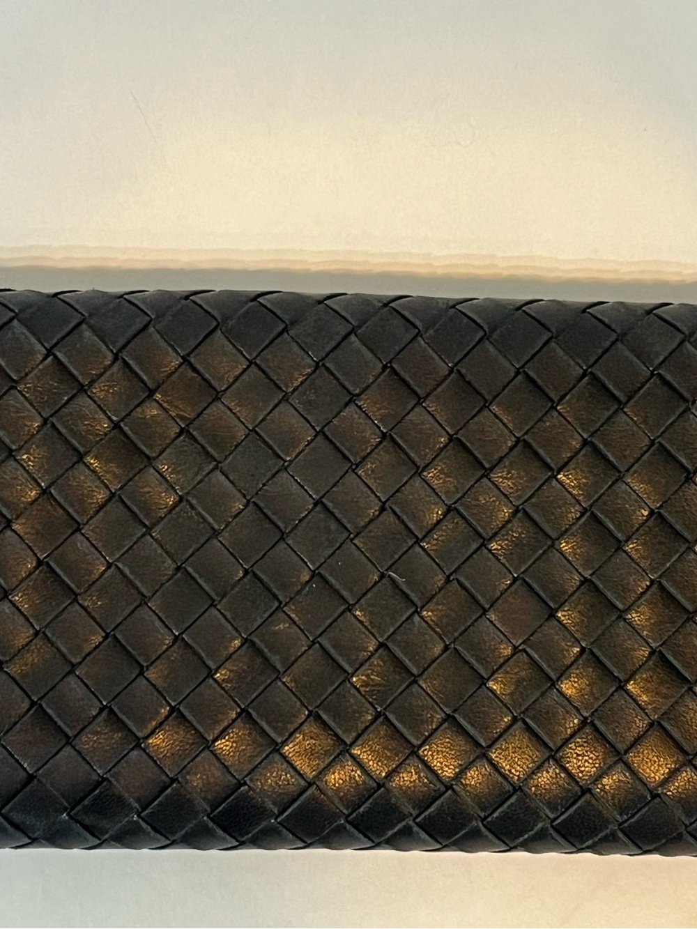 Authentic Bottega Veneta Black Intrecciato Nappa Long Flap Wallet Made in Italy - Picture 6 of 14